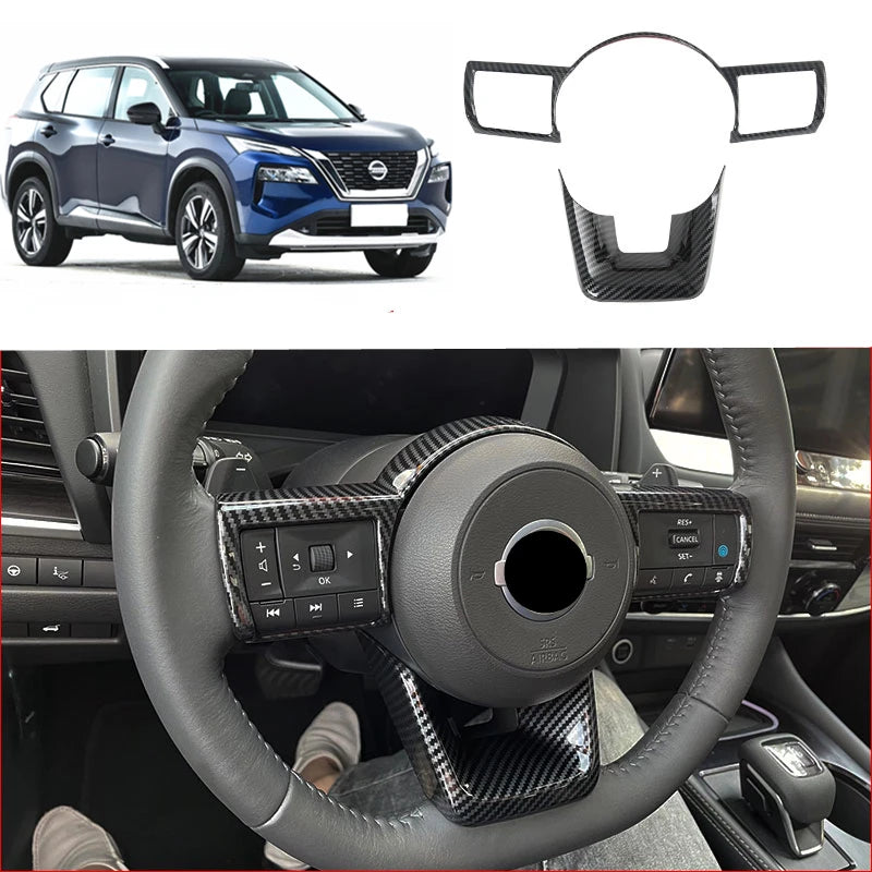 Car Accessories For Nissan Rogue X Trail T33 2021 2022 center console interior door handle air outlet window lift panel