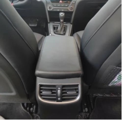 For Hyundai Elantra 2016 2017 2018 2019 2020 Customzied Microfibre Leather Center Armrest box Cover  car accessories interior