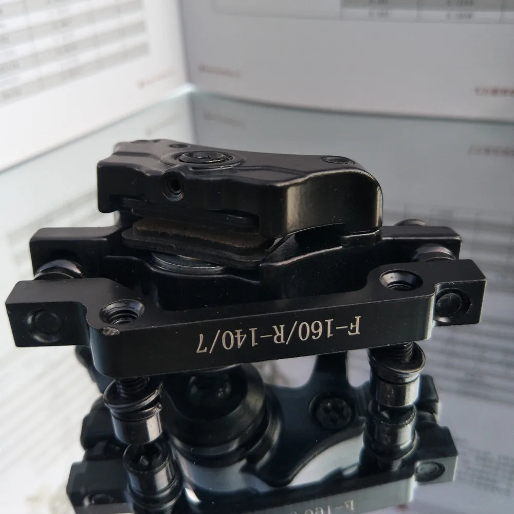 BOLIDS Mountain Bike brake mechanical disc brake bicycle parts line pulling disc brake 180 160 140 Front and rear disc brake