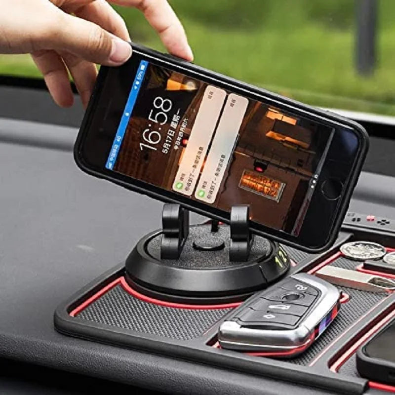 Car Interior Accessories Car Dashboard Anti-Slip Mat Auto Phone Cushion Pvc For Mobile Phone Bracket Navigation Storage Cushion