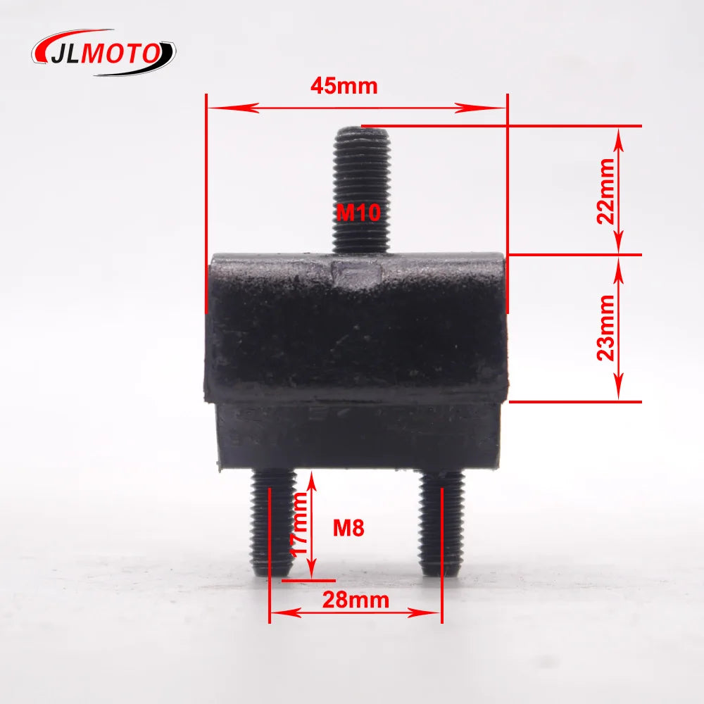 71X45X34mm Engine Motor Mount Fit For GY6 150cc 200cc Electric ATV  Gasoline Generator Scooter UTV Go Kart Buggy Quad Parts