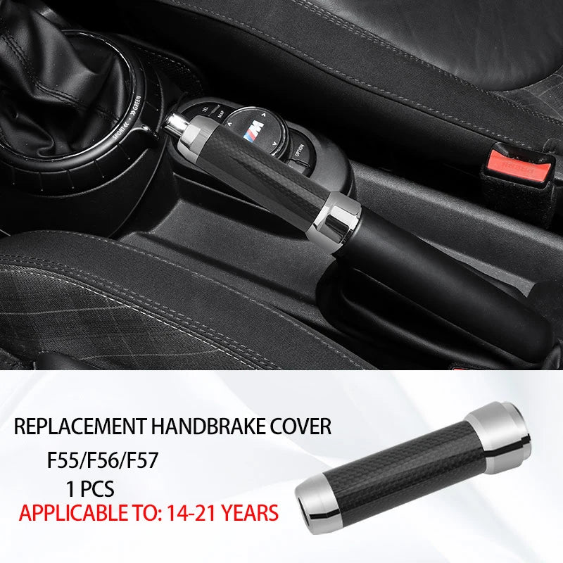 Car Interior Accessories For Mini Cooper F54 F55 F56 F57 F60 Real Carbon Fiber Decorative Cover Sticker Protective Auto Part