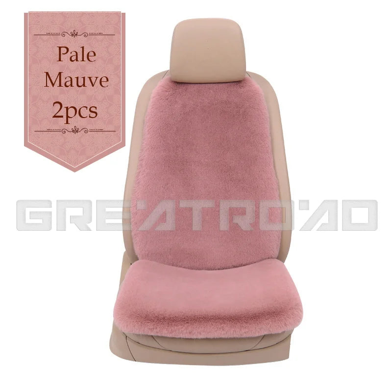 Car Full Seat Cover Protector Accessories Artificial Plush Warm Car Interior Covers Auto Cushion Cover 5 Seat Universal Size
