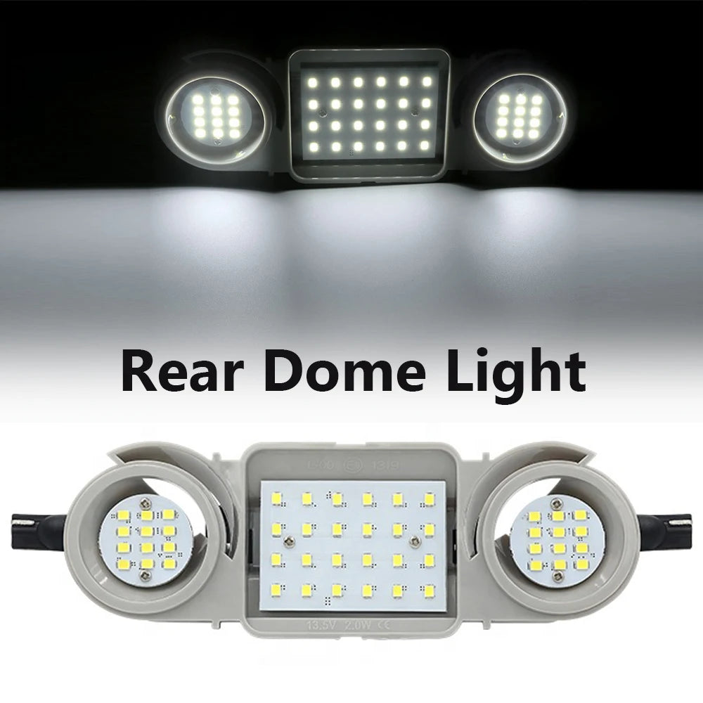 LED Car Interior Dome Reading Light For VW Passat Golf Jetta Tiguan Touran Sharan Seat Alhambra Leon Skoda Octavia Superb Yeti