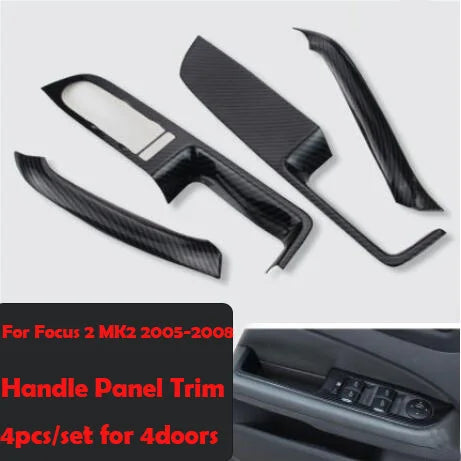 Car-Styling Accessories Air vent Gear Water Cup Holder AC Panel Interior Decorative Cover Case For Ford Focus 2 mk2 2005-2008
