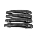 For Citroen C5 RD/TD 2008-2014 Accessory carbon fibre pattern car side door handle covers trim 2009 2010 2011 2012 2013
