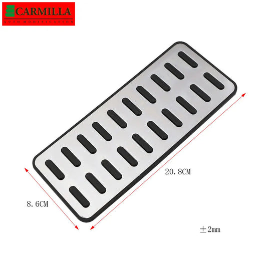 Car Pedals for Hyundai Tucson Verna Santa Fe Elantra Accent Sonata for Kia Sportage Optima Sorento Rest Foot Pedal Plate Mat Pad