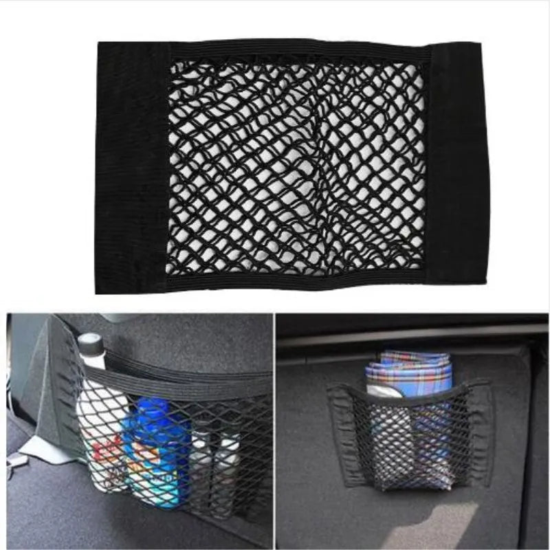 For Nissan Qashqai X-trail T33 2021 2022 2023 Xtrail Car Boot Trunk Seat Back Elastic Storage Net Accessories