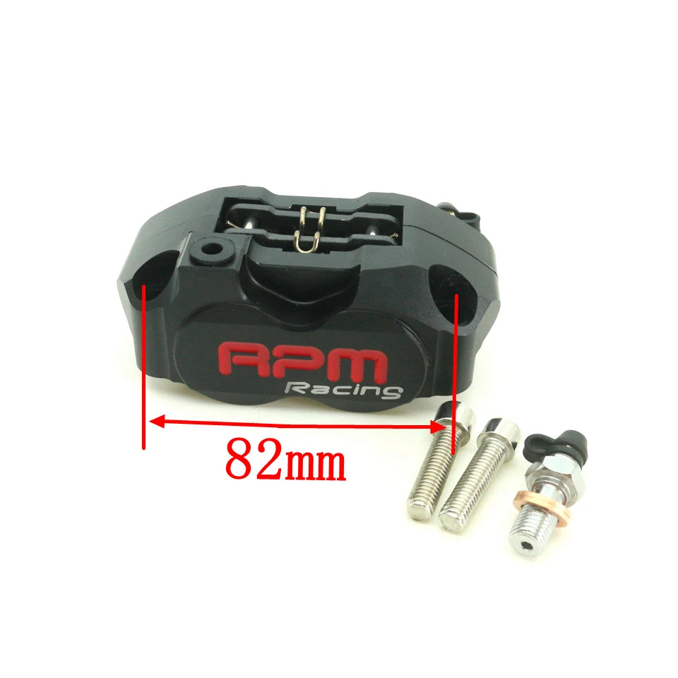 Motorcycle modification electric motorcycle four piston brake calipers pump RPM 200 220 for WISP RSZ Turtle King small radiation