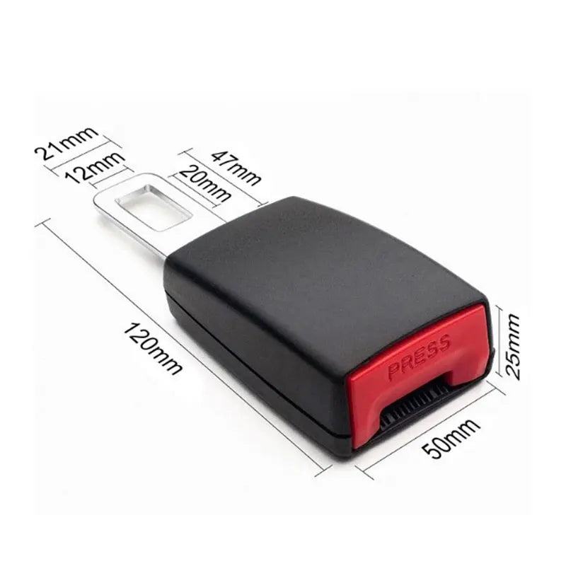 Car Safety Belt 23CM Seat Belt Extension Plug Buckle Seatbelt Clip Adjustable Extender Child Universal Lengthening