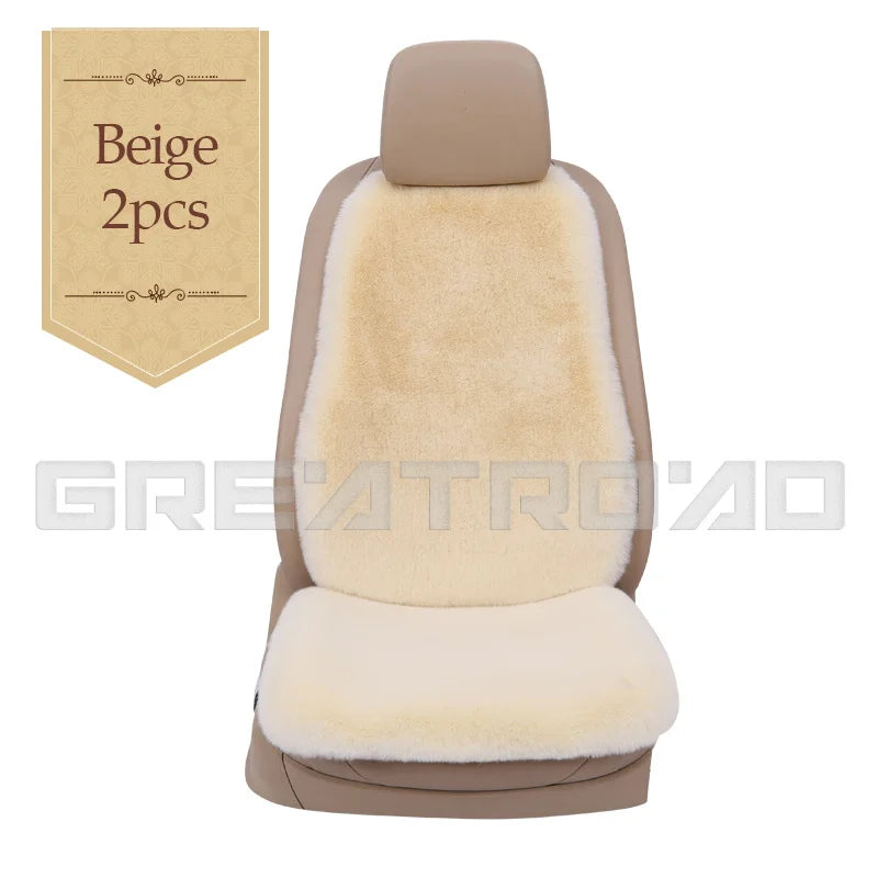Car Full Seat Cover Protector Accessories Artificial Plush Warm Car Interior Covers Auto Cushion Cover 5 Seat Universal Size