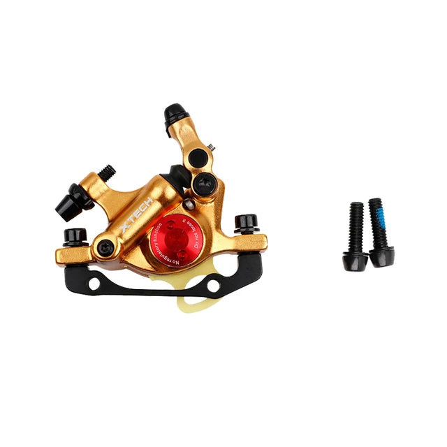 ZOOM HB100 MTB Hydraulic Brakes Set Bicycle Caliper Disc Brakes For Mountain Bike Pushes Caliper Piston Cycling With Rotor 160mm