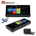7.0 Inch Car DVR Camera 3G Android 5.1 Dash Cam Video Recorder GPS Navigation Full HD1080P WiFi Bluetooth Dual Rearview Camera
