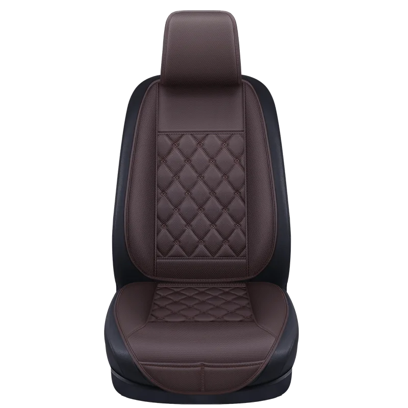 Auto Seat Cushion Leather Seat Cover Car Seat Protector Cushion seat Car Front Seats Covers luxury car seat Cape 5 seats