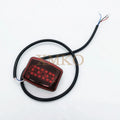 LED Rear Light 36V 48V Universal For Electric Scooter Vehicles Tail Stoplight Little Ants Scooter Light Parts