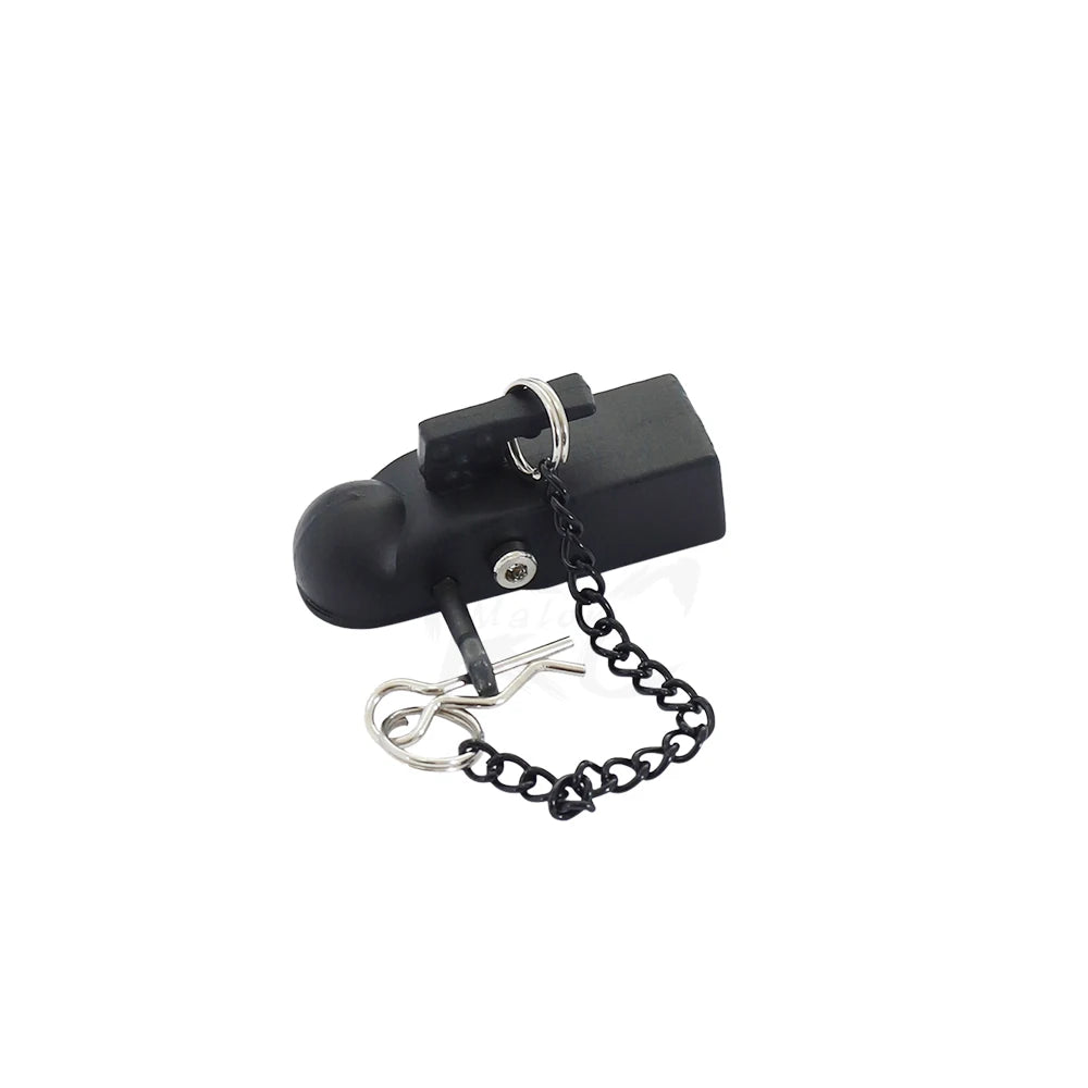 RC Car Metal Trailer Tow Hook Accessories Winch Anchor Chains Truck Nuts for 1/10 Crawler TRX4 TRX6 D90 SCX10 86100 CC01 MN99S