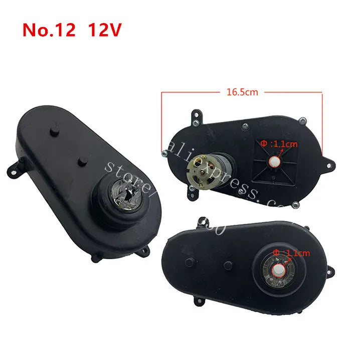 Children electric car steering gearbox with motor,Steering motor for remote control car,toy car steering gear box with engine