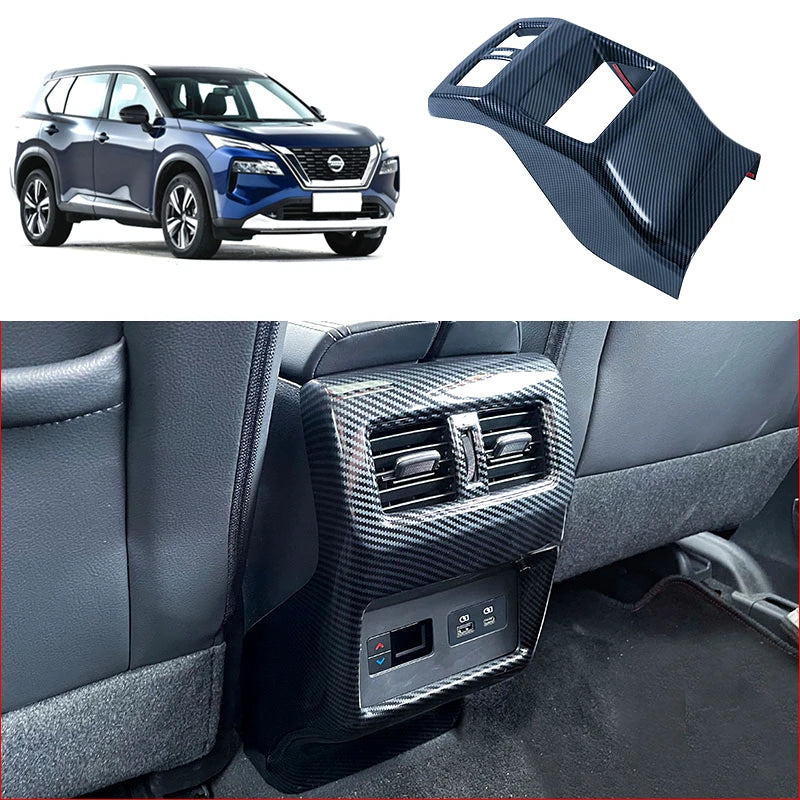 Car Accessories For Nissan Rogue X Trail T33 2021 2022 center console interior door handle air outlet window lift panel