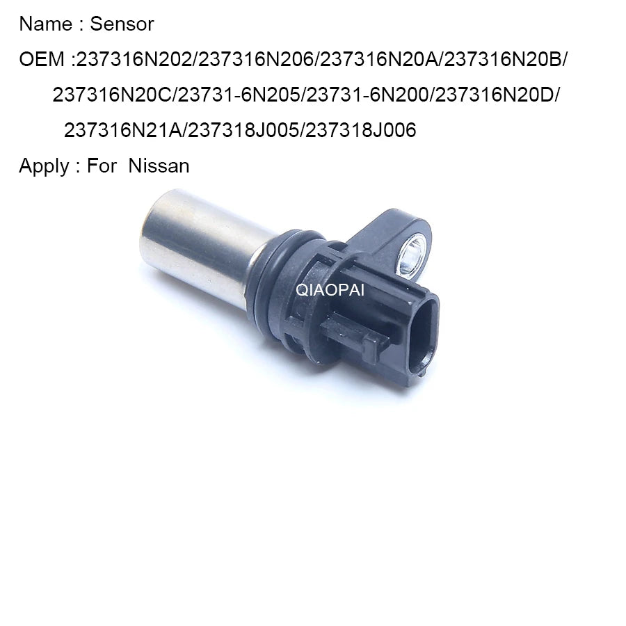 Crankshaft Position Sensor  237316N21A 237316N205 237316N206 237316N202 237316N20D For Nissan Altima 2.5L Urvan Frontier X-Trail