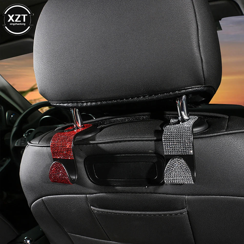 1PC Car Accessories Car Clips Seat Back Hooksfor Auto Back Seat Organizer Hanger Storage Holder