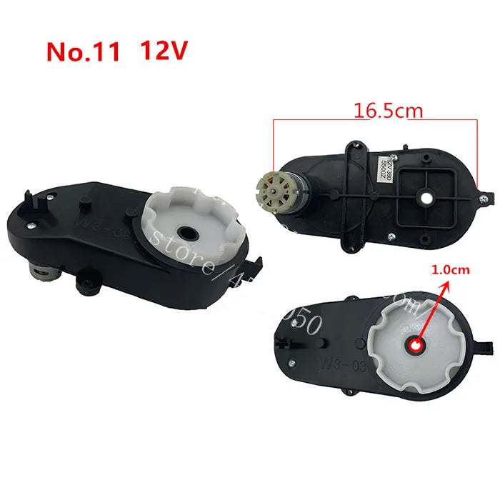 Children electric car steering gearbox with motor,Steering motor for remote control car,toy car steering gear box with engine