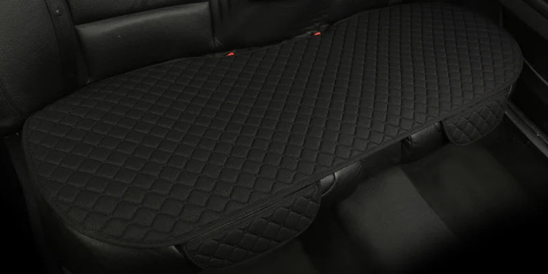 Car Seat Cover Accesorries Flax Summer Protect Cushion Protector Front Rear Full Set Vehicle Supplies Auto Interior Universal