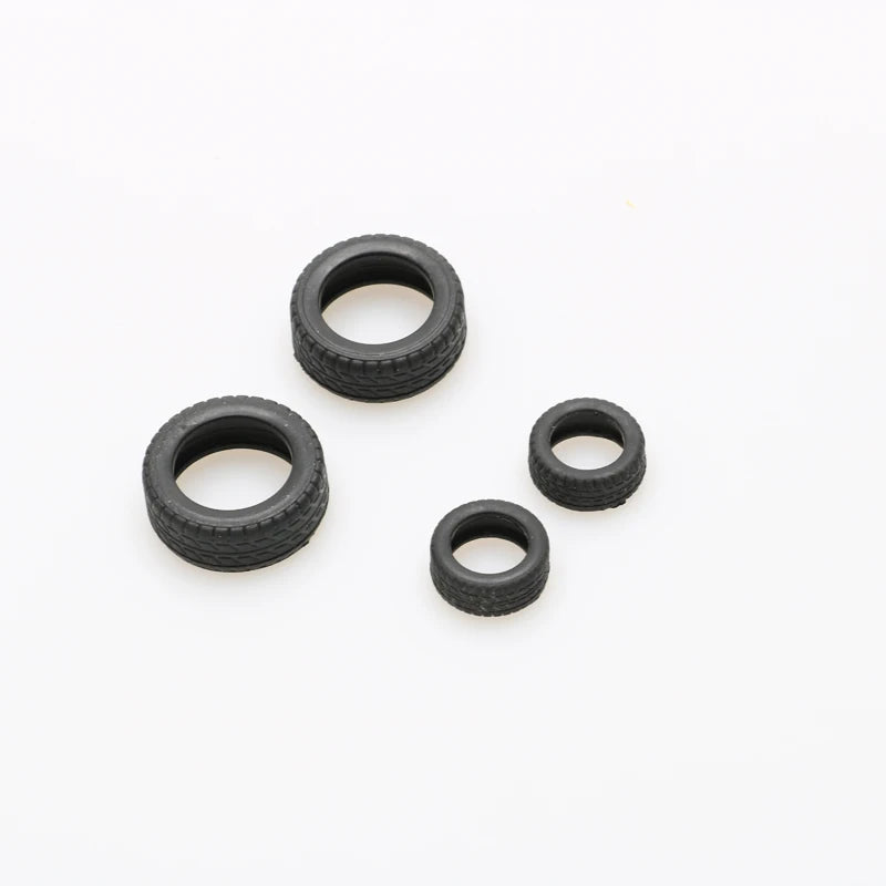 20PCS RC Tugboat Anti-collision Tires Diameter 19mm/28mm Miniature Wheel Mircro Simulated Tyres Decoration Parts for Boat Model