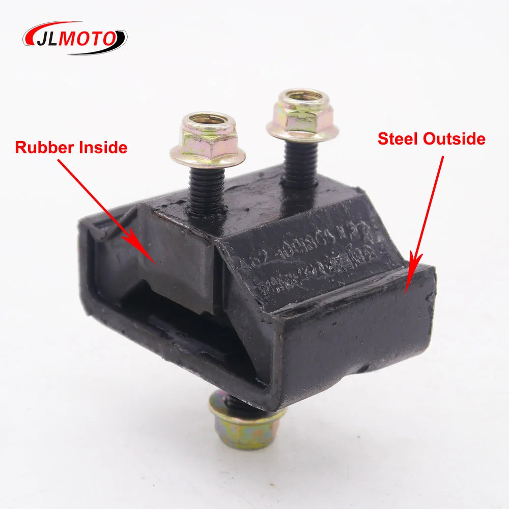 71X45X34mm Engine Motor Mount Fit For GY6 150cc 200cc Electric ATV  Gasoline Generator Scooter UTV Go Kart Buggy Quad Parts