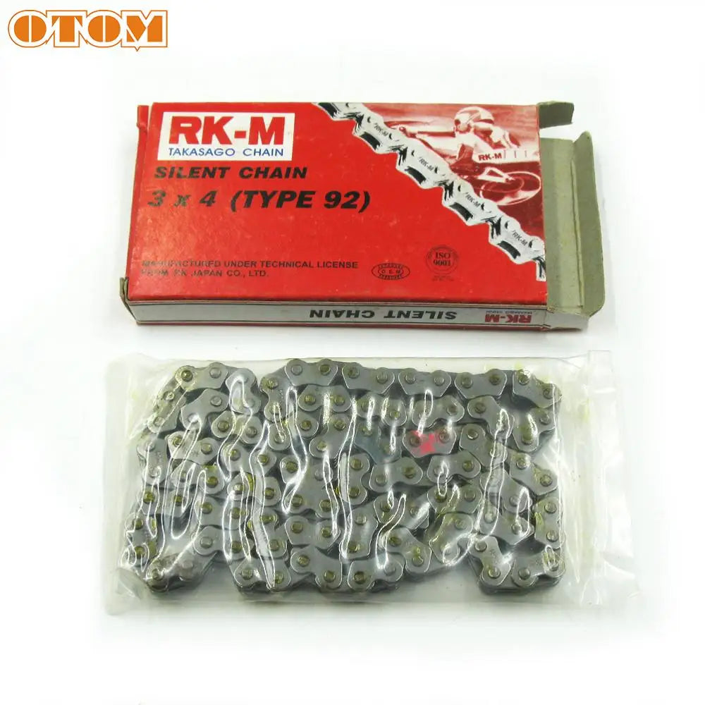 OTOM Motorcycle Timing Chain Silent Cam Chain Tank Chain 3*4-104 Links For ZONGSHEN CB250 CB 250 250cc KAYO LONCIN Spare Parts