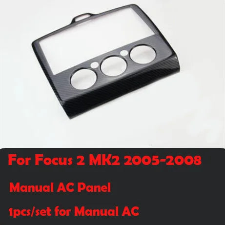 Car-Styling Accessories Air vent Gear Water Cup Holder AC Panel Interior Decorative Cover Case For Ford Focus 2 mk2 2005-2008