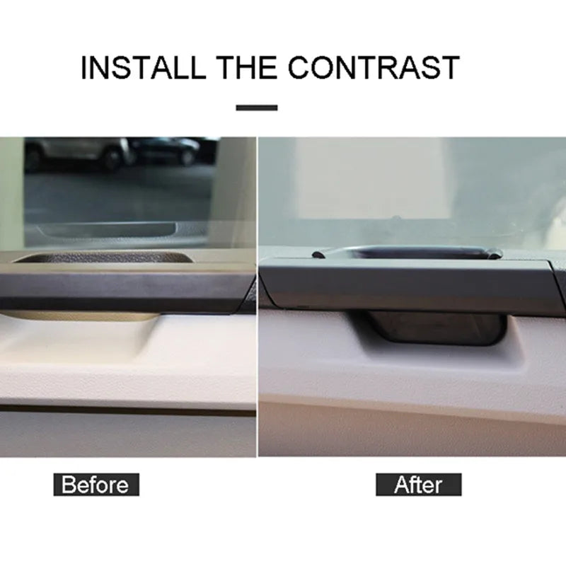 For VW Volkswagen Transporter (T6) Caravelle 2017 2018 2019 Car Accessories Interior Front Door Car Storage Box Organizer 2pcs