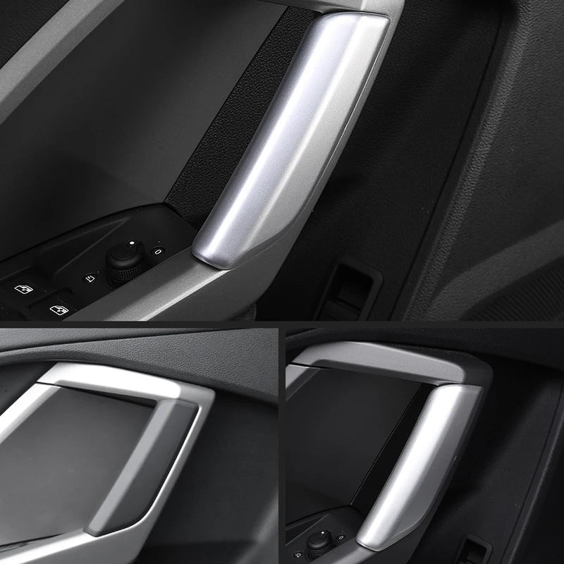 Fit for Audi Q3 F3 Sportback 2019 2020 2021 Car Accessories ABS Side Door Handle Decorative Cover Trim 4pcs