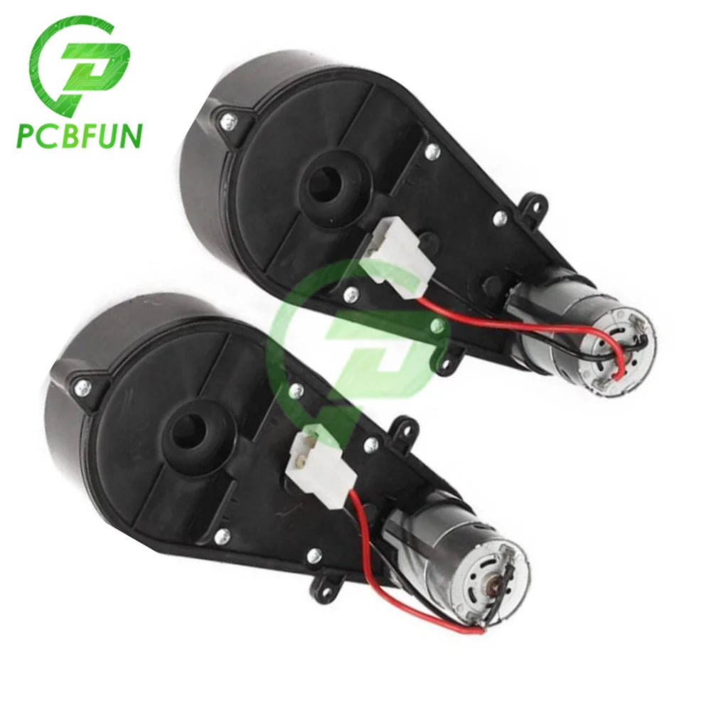 12V 18000-23000RPM Electric DC Motor Gearbox Wear-resistant Low Noise DC Motor Gear Box for Motorcycle Kids Car Toy