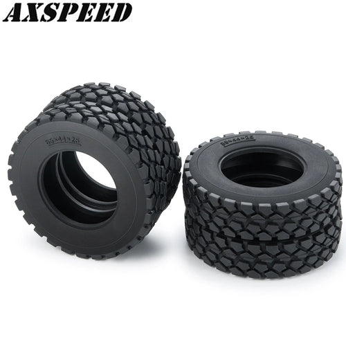 1:14 Tamiya Rubber Tyre Wheel Tires 22/25mm for 1/14 RC Rock Crawler Tamiya Trailer Tractor Truck RC Car Wheels Parts
