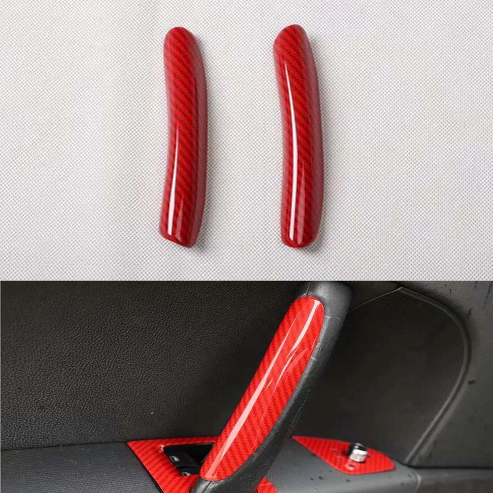 Car Interior Door Handle Grab Decoration Strips Trim Styling For Audi TT 2008-2014 Auto Molding Accessories