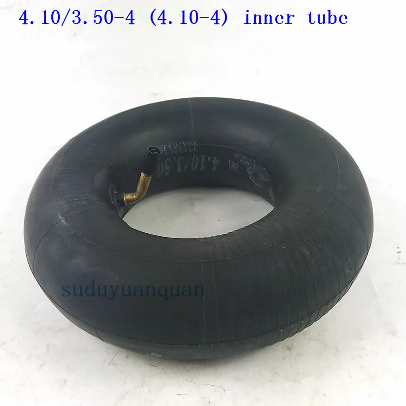 10 Inch 4.10 3.50-4 Tyre 4.10-4 Outer Tires  Inner Tube Fit Electric Tricycle Trolley  Scooter Warehouse Car