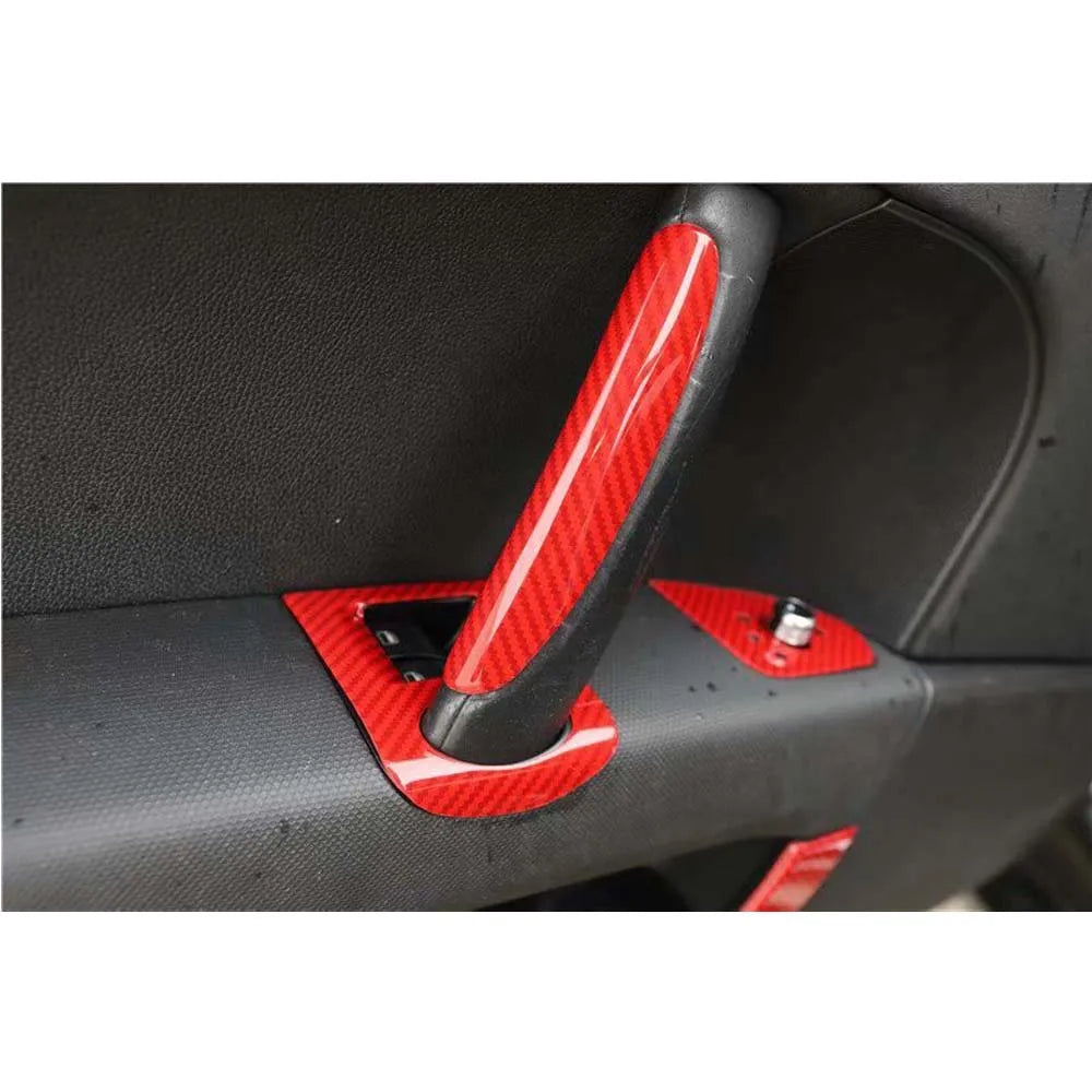 Car Interior Door Handle Grab Decoration Strips Trim Styling For Audi TT 2008-2014 Auto Molding Accessories