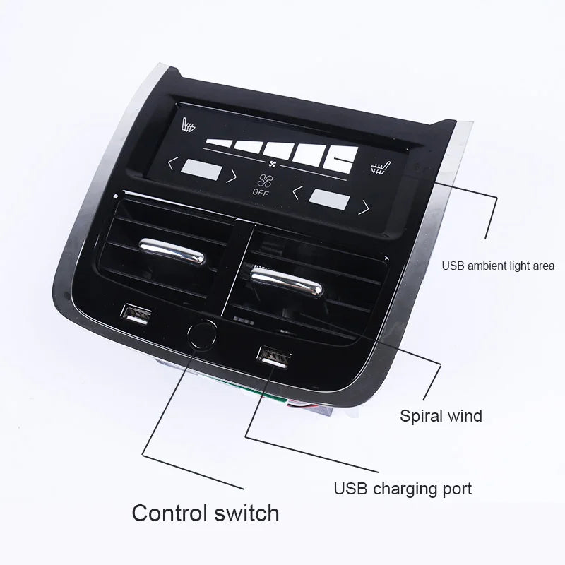 car Accessorie for volvo XC60 XC90 S60 V60 V90 S90 V60CC Replacement of interior accessories for rear seat decorations