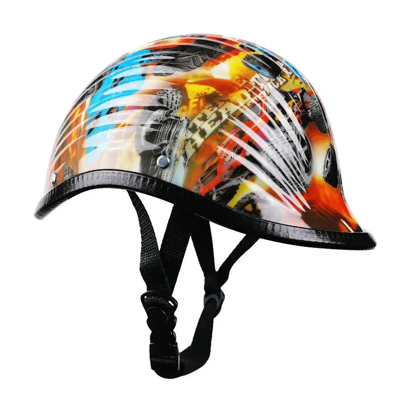 motorcycle helmet half face helmet