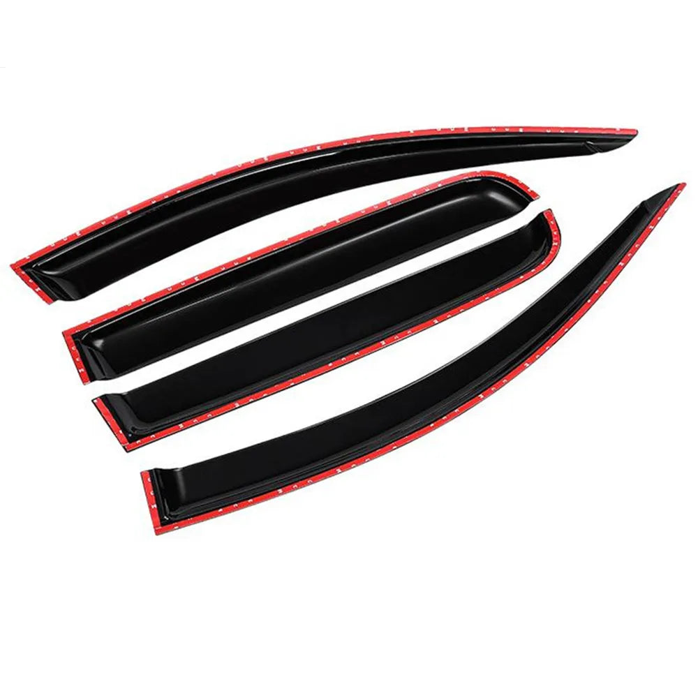 Car Accessories For Chevy Aveo 2011-2018 Window Visor Rain Guard Weather Shield Wind Deflector Slim Trim Awning Shelter Raincoat