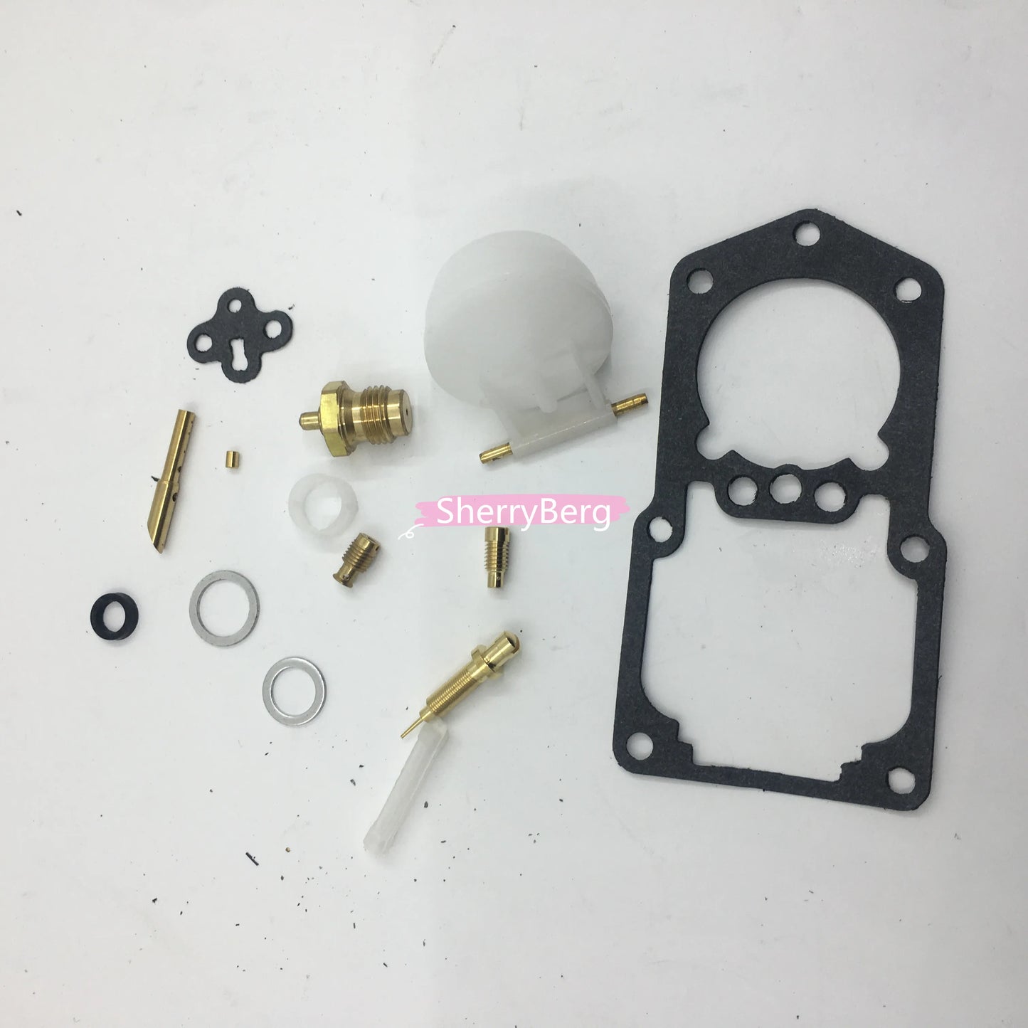 SherryBerg CARBurador vergaser CARBURETOR Carburettor repair kit rebuild kit carb gasket Kit For RENAULT R4 DELLORTO FRG 28 A