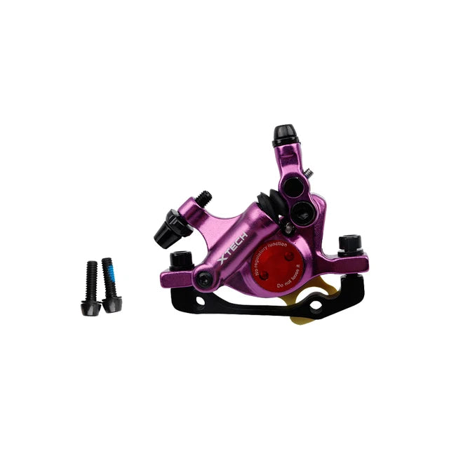 ZOOM HB100 MTB Hydraulic Brakes Set Bicycle Caliper Disc Brakes For Mountain Bike Pushes Caliper Piston Cycling With Rotor 160mm