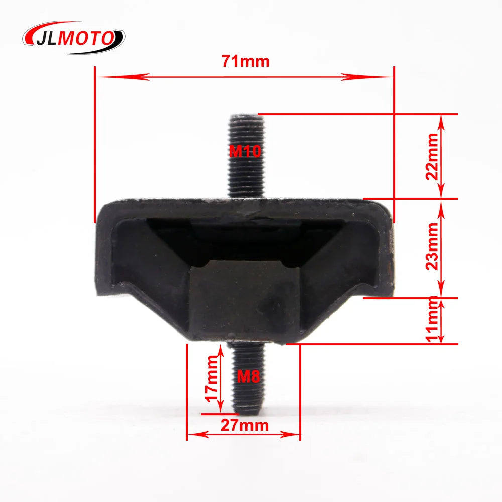 71X45X34mm Engine Motor Mount Fit For GY6 150cc 200cc Electric ATV  Gasoline Generator Scooter UTV Go Kart Buggy Quad Parts