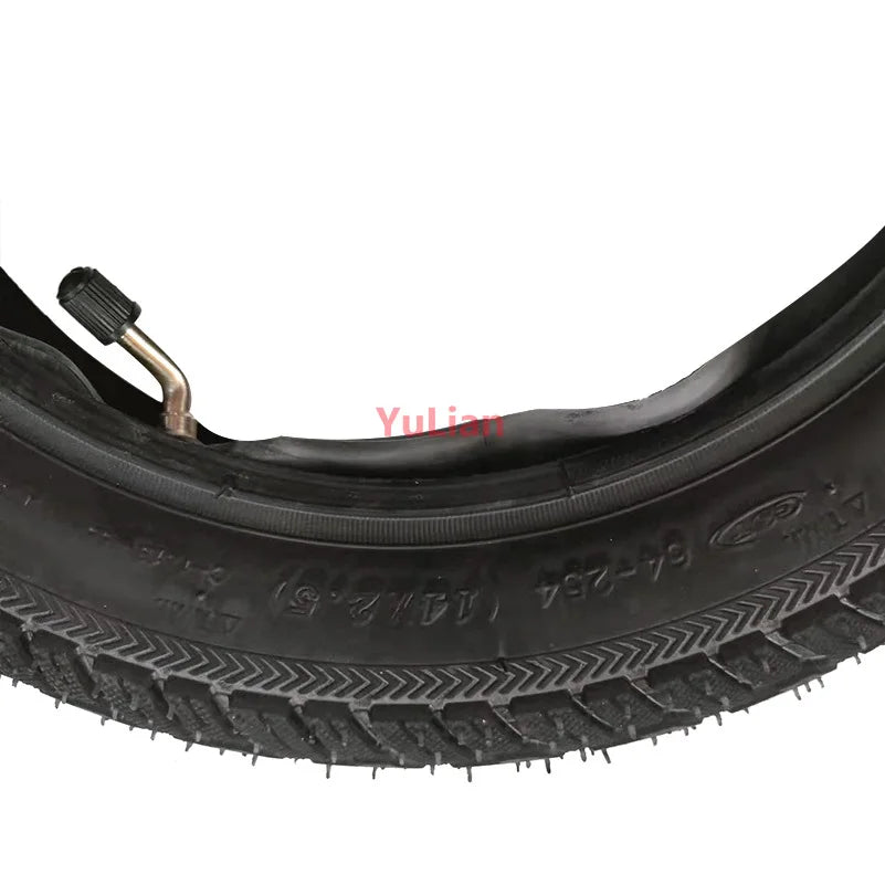14X2.50 / 64-254 Inner and Outer Tyre for Electric Vehicles Electric Motorcycles Wear Resistant High-quality Tires