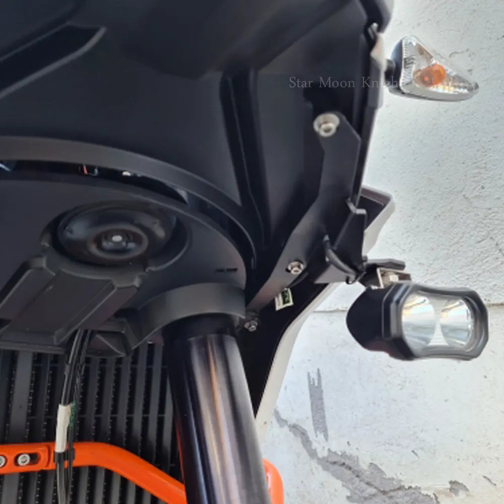 Motorcycle Auxiliary Fog Light Mounts Bracket For 1290 Super Adventure R S For 1090 1290 ADV Accessories Driving Lamp Holder