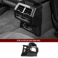 Carbon Fiber Look Accessories Interior Kit For Audi Q3 F3 2019 - 2021 Pillar A Speaker / Lift Button / Air AC / Gear Cover Trim