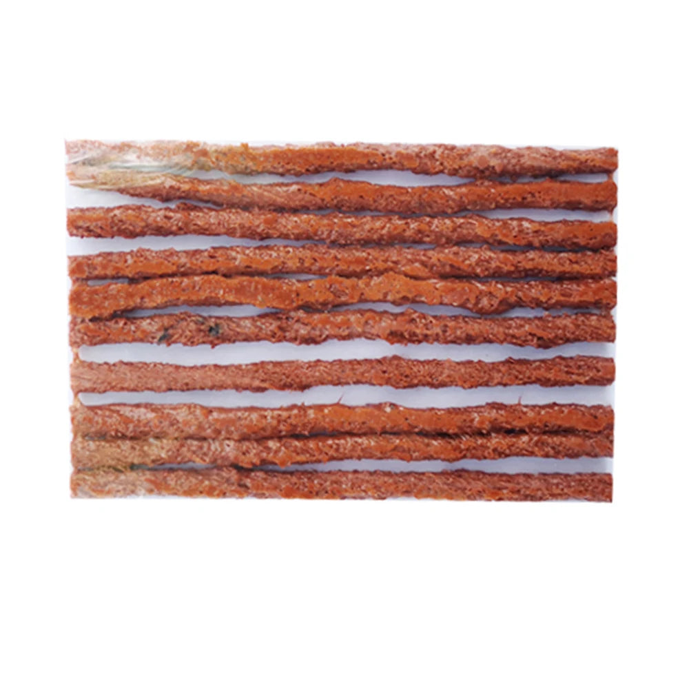 60root  4mm*100mm  Tyre Repairing Rubber Strips Tire Repair Tools A motorcycle Has No Tubeless Tires