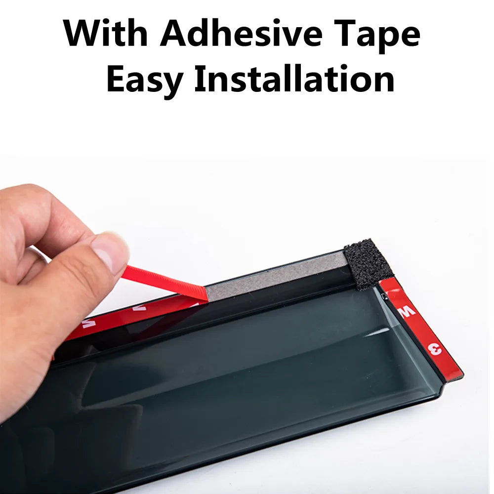 Para Mazda 3 Axela 2014 2015 2016 2017 2018 2019 Accesorios de estilo de coche Deflector de visera de ventana Cubierta protectora de lluvia