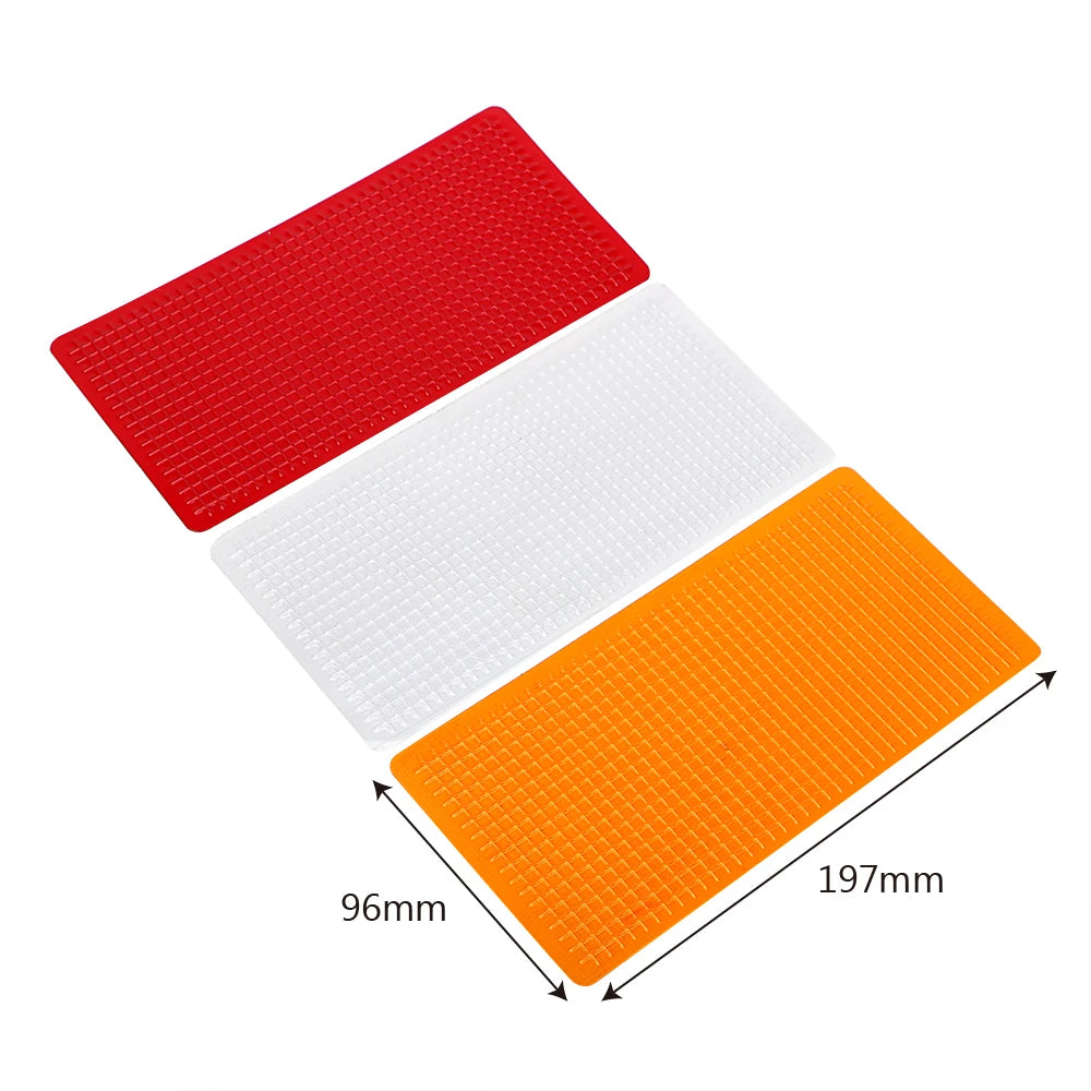 Accesorios para coche, herramientas de reparación para faros delanteros, luces traseras, luces de giro, luces de posición laterales, lentes transparentes, juegos de pegatinas para camiones 4x4