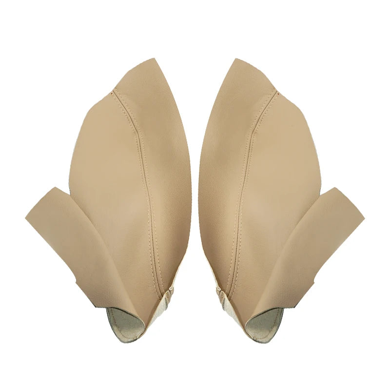 Car Accessory Front 2 Door Armrest Panel Leather Cover Trim For Dodge Charger 2011 2012 2013 2014 2015 2016 2017 2018 2019 Beige